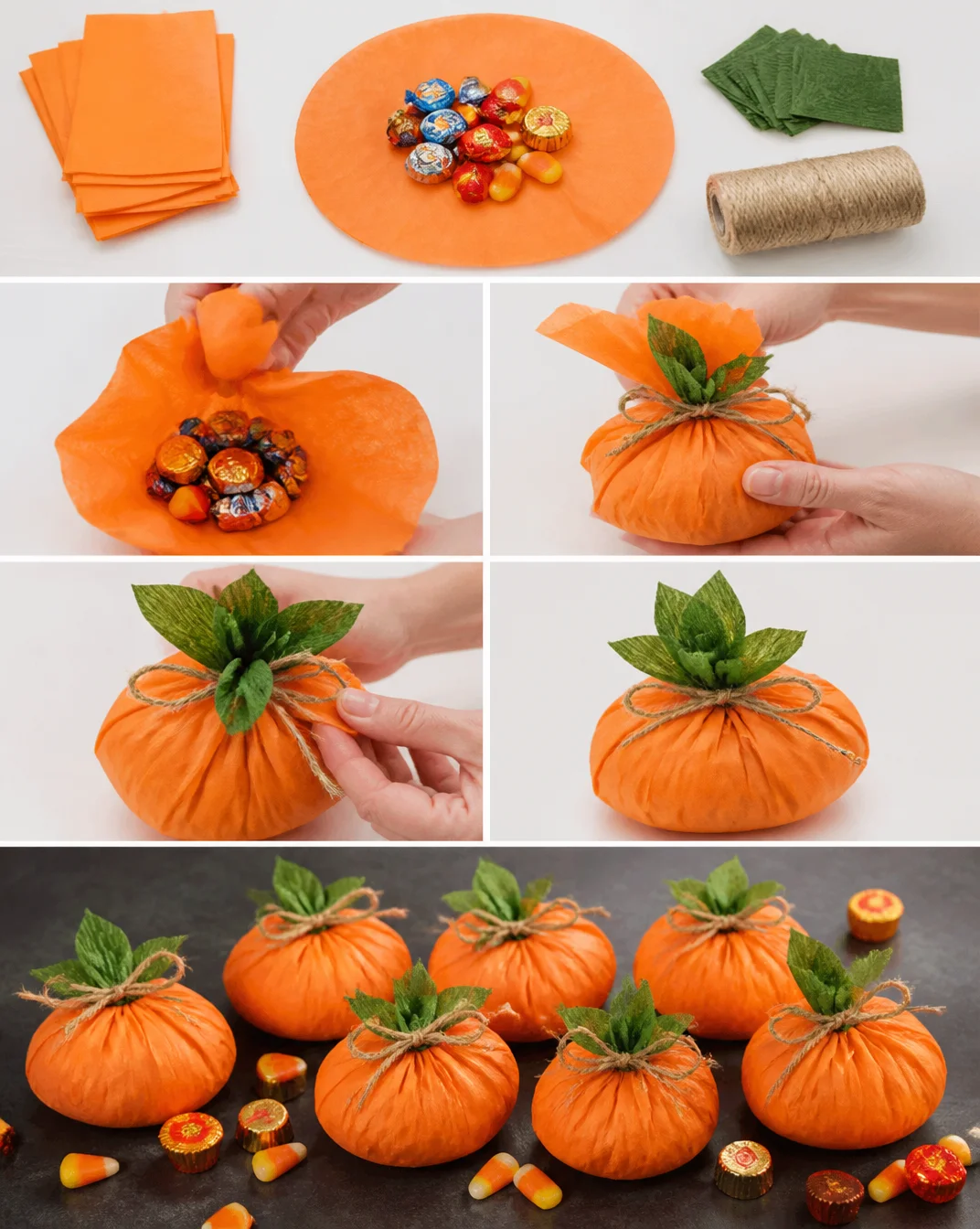 Candy Pumpkin Craft