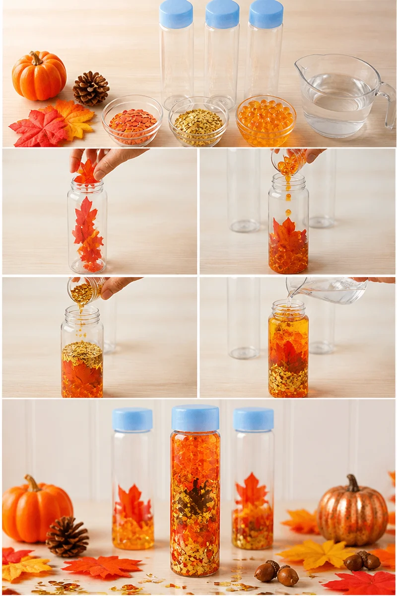 Fall Sensory Bottles