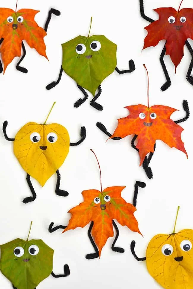 How to Make Leaf People